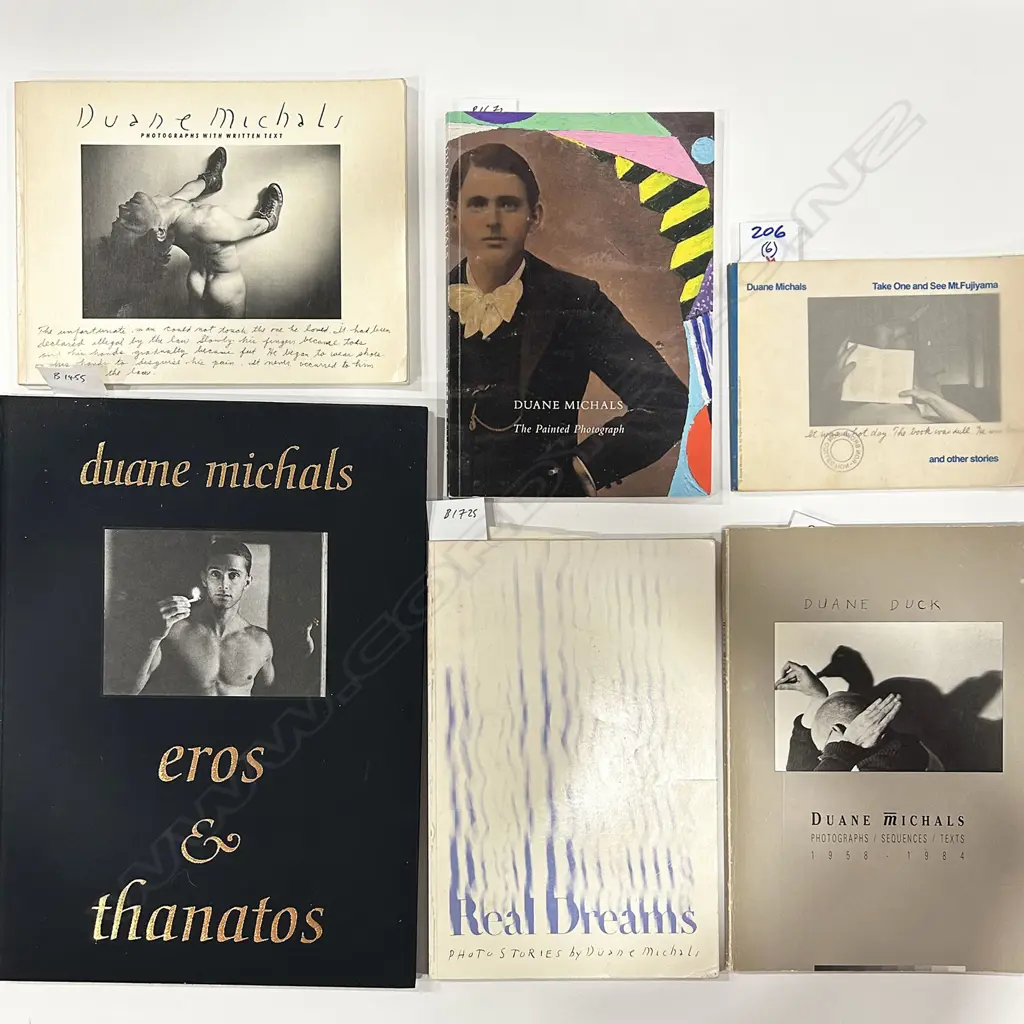 SIX DUANE MICHALS PHOTOGRAPHY PUBLICATIONS Image 1++